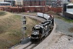 NS 3018 leads train E60 at Boylan